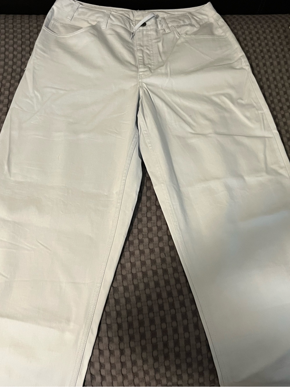 Nike White Men's Chinos - Clean Straight Leg